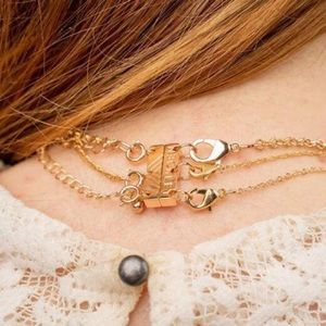 NECKLET TRIPLE LAYERING CLASP – STAINLESS STEEL
Rose gold